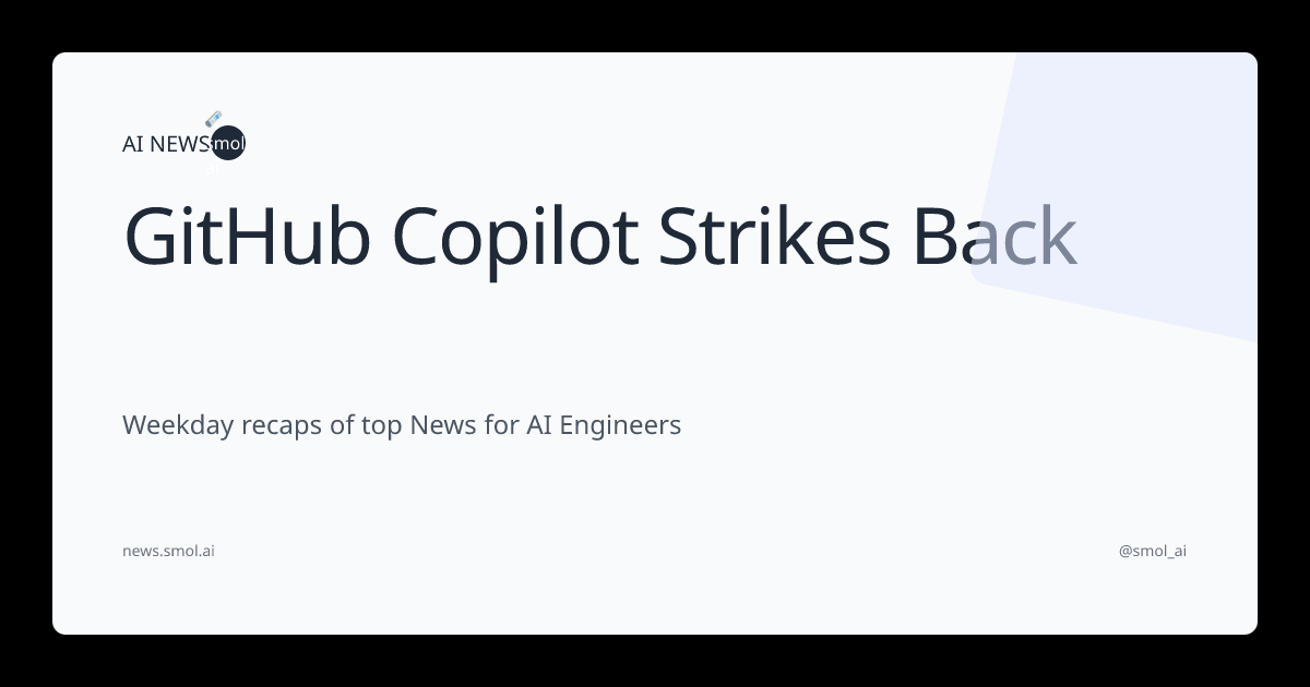 GitHub Copilot Strikes Back